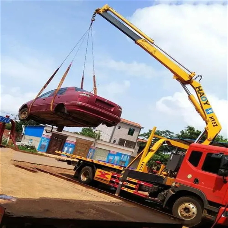 常州钟楼吊车吊汽车的正确方法